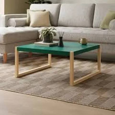 BOXED ARNIE COFFEE TABLE - EMERALD (1 BOX)