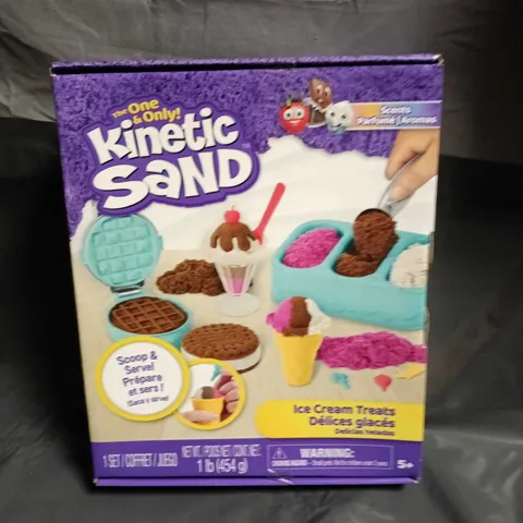 SEALED KINETIC SAND ICE CREAM TREATS SET