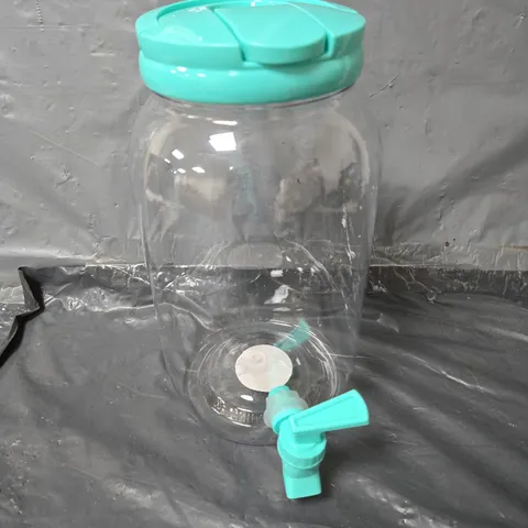 APPROXIMATELY 10 CLEAR DRINK DISPENSERS