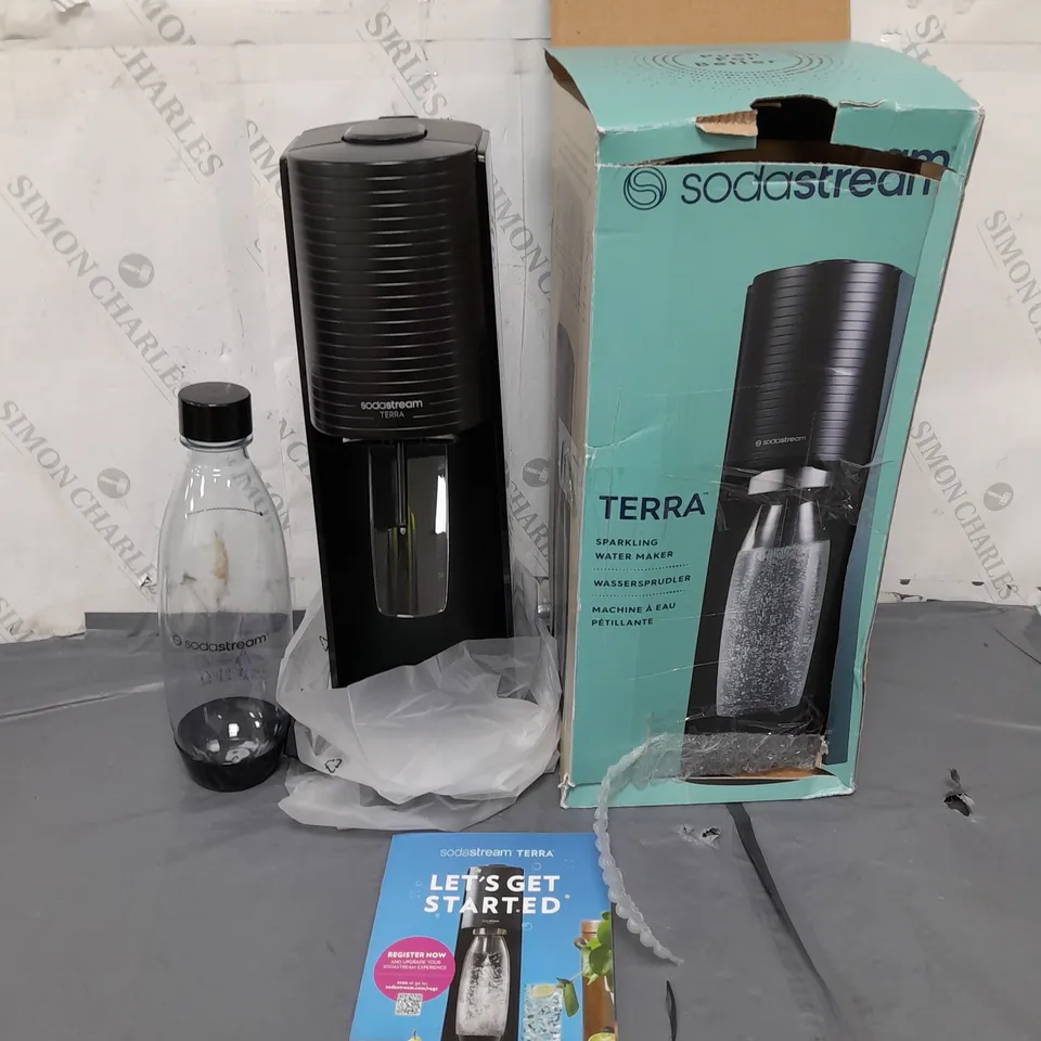 SODASTREAM TERRA SPARKLING WATER MAKER 