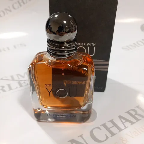 BOXED EMPORIO ARMANI STRONGER WITH YOU EAU DE TOILETTE 50ML