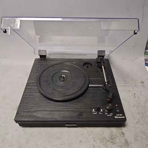 BOXED LENCO LS-101BK TURNTABLE WITH BLUETOOTH