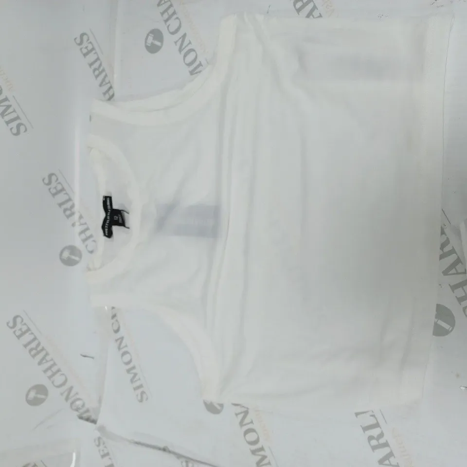 PLT WHITE CROP TOP SIZE 12