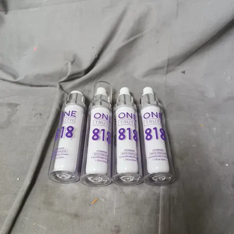 ONE TRUTH 818 ATOMISERS – SET OF 4, 50ML EACH 