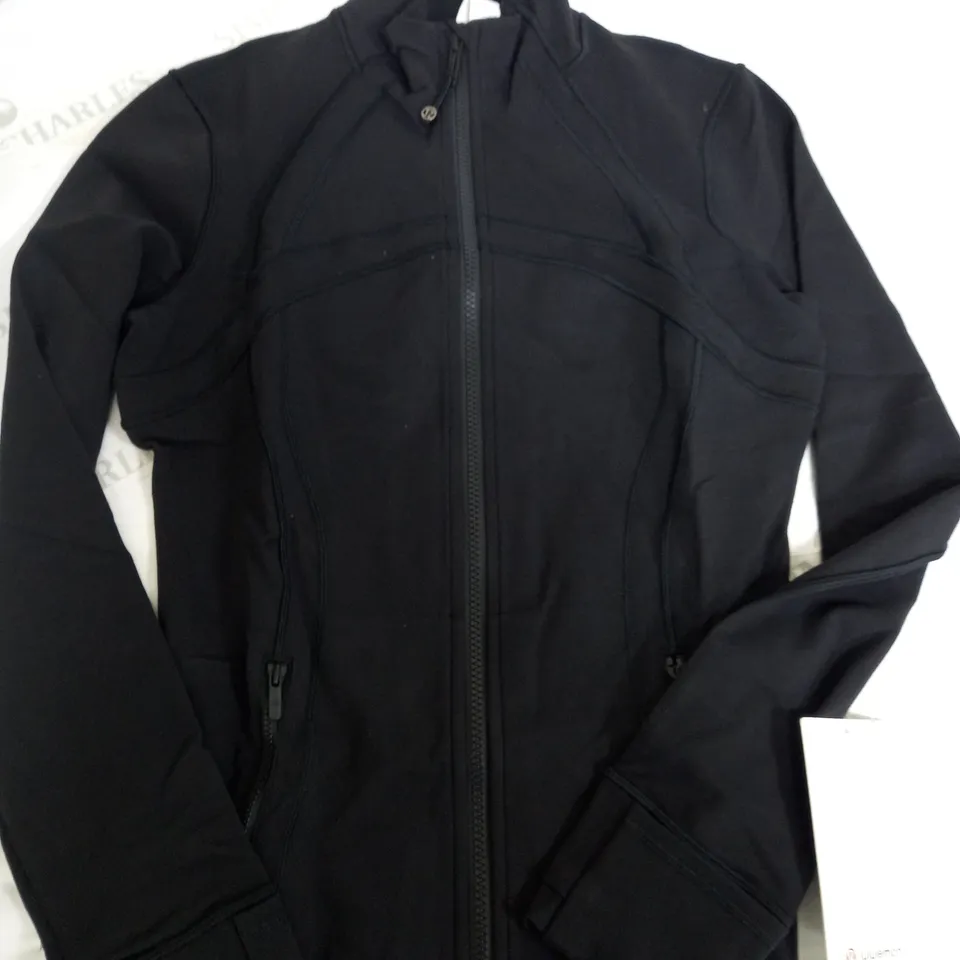 LULULEMON DEFINE JACKET LUON IN BLACK - SIZE 8