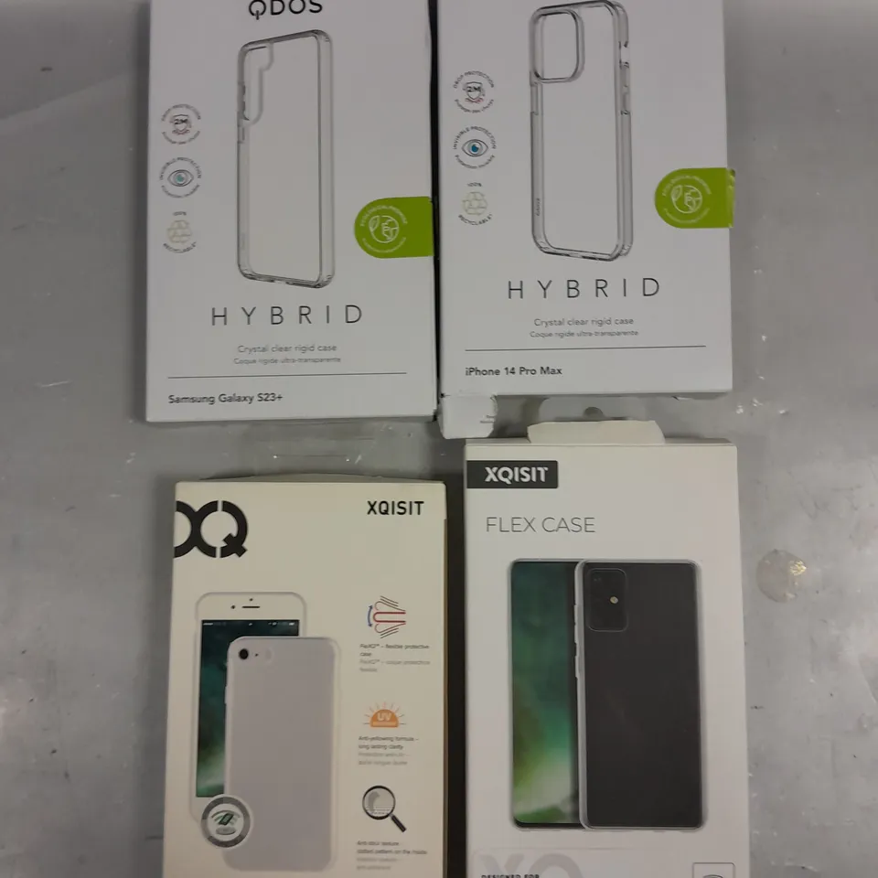 APPROXIMATELY 40 ASSORTED SMARTPHONE PROTECTIVE CASES FOR MODELS TO INCLUDE IPHONE 12 PRO MAX, S23+, IPHONE 12 MINI ETC 