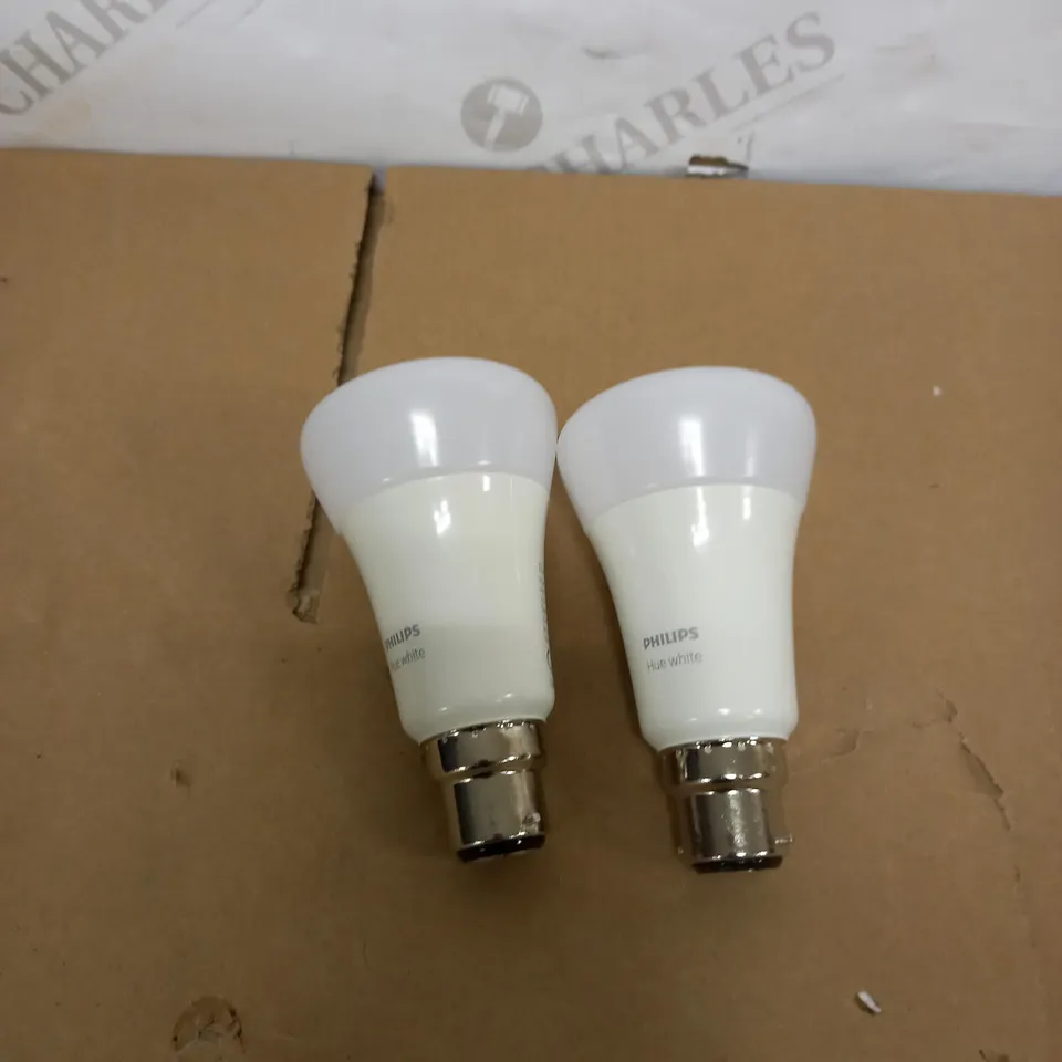 PHILIPS HUE WHITE B22 BULB SET