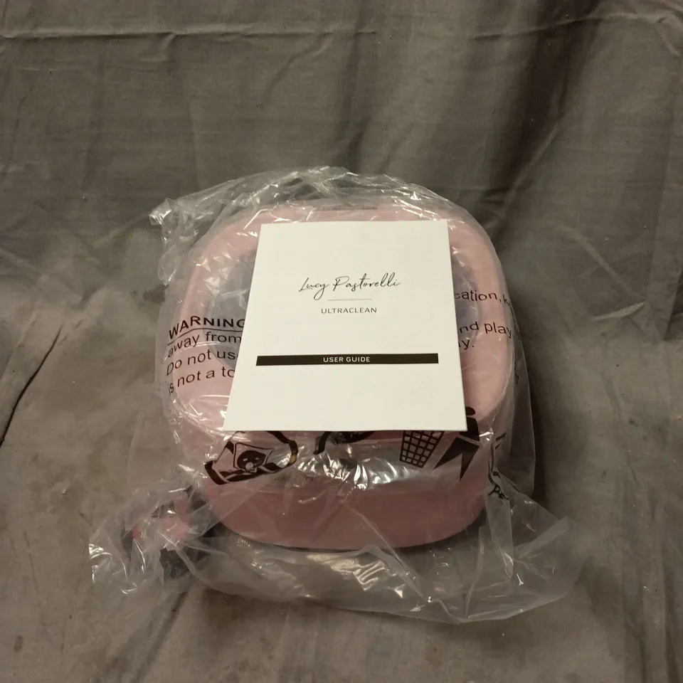 LUCY PASTORELLI ULTRACLEAN PINK CIRCULAR BEAUTY DEVICE (BOXED)