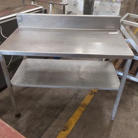 STAINLESS STEEL CATERING TABLE