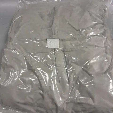 TJC BIG SIZE STOCK FLANNEL SOLID BLANKET - GREY - 7619061
