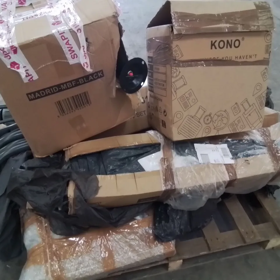 PALLET CONTAINING VARIOUS ASSORTED BOXED HOUSEHOLD ITEMS 