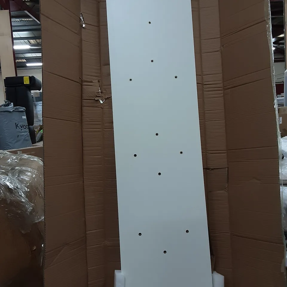 BOXED 180 CM SHELF IN WHITE 