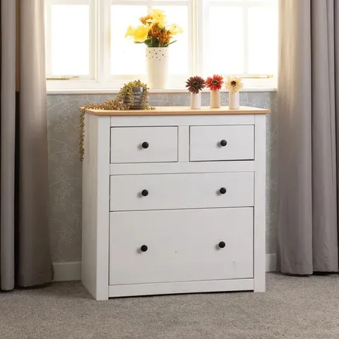 BOXED AMARY 4-DRAWER CHEST OF DRAWERS