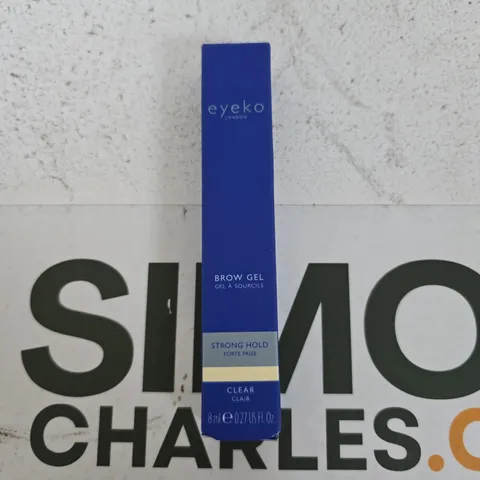 EYEKO BROW GEL CLEAR β STRONG HOLD, 8 ML (EYEKO LONDON)