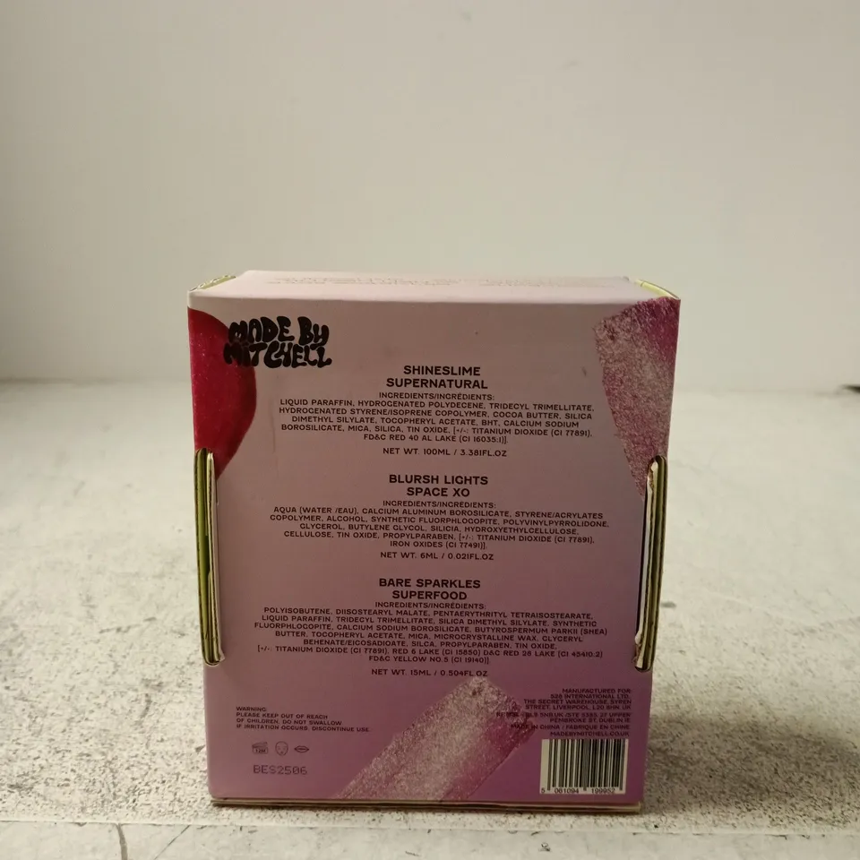 HEALTH & BEAUTY GIFT SET IN PINK BOX MADE BY MITCHELL – SUPERNATURAL