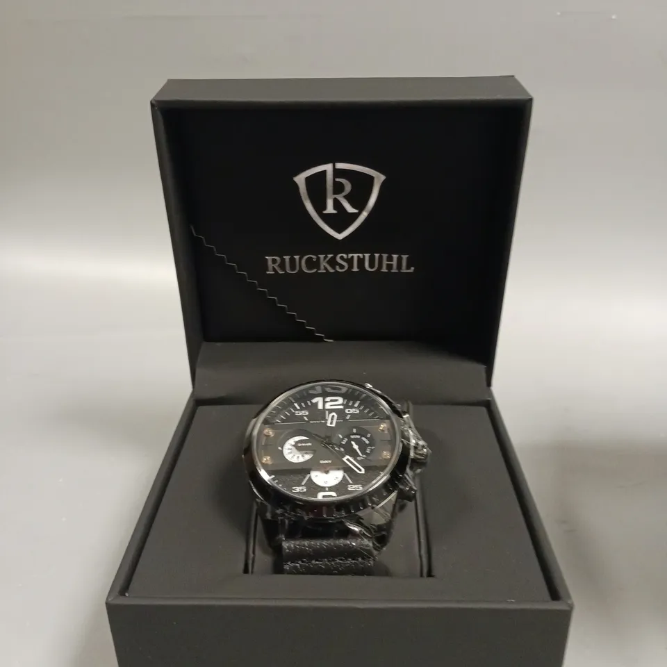 RUCKSTUHL COCKPIT MEN'S CHRONOGRAPH WATCH 