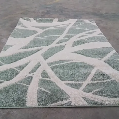 QUALITY DESIGNER ORIENTAL WEAVERS PORTLAND AREA RUG -120×170CM -GREEN/CREAM-