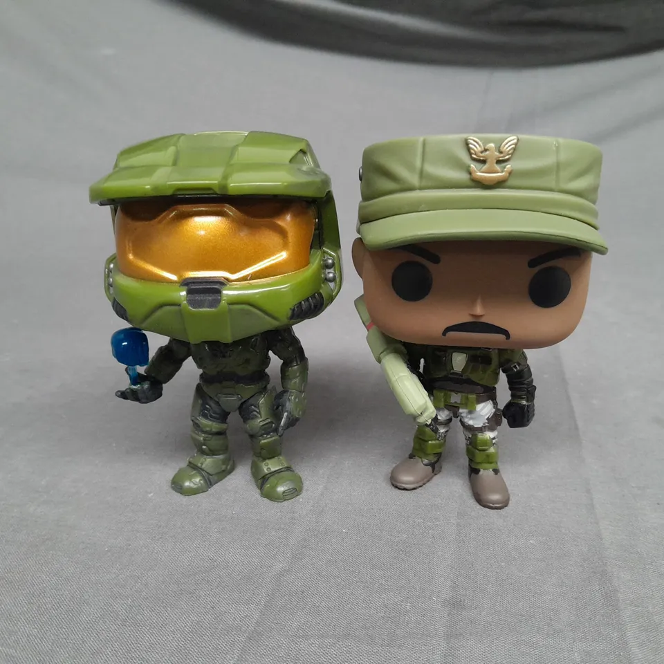 SET OF 2 POP! HALO FIGURINES