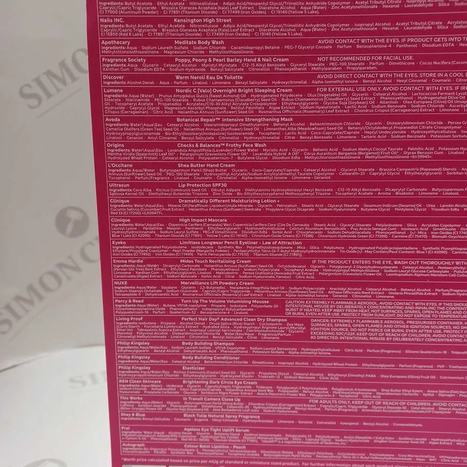 M&S BEAUTY ADVENT CALENDER 