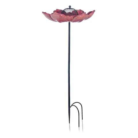 OUTLET MY GARDEN STORIES BIRD FEEDING FLOWER PETAL STAKE