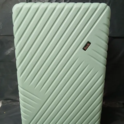 ROCK LUGGAGE SANTIAGO HARDSHELL 8 WHEEL SUITCASE - LARGE - GREEN