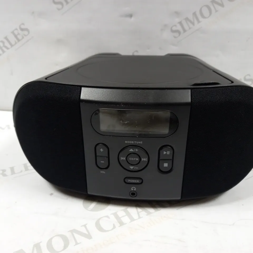 ASDA CD BOOMBOX IN BLACK