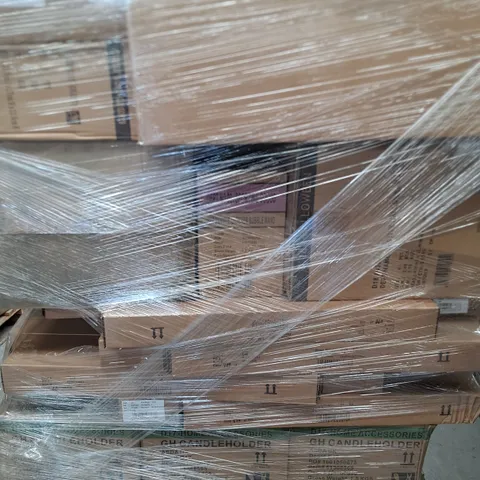 PALLET OF A LARGE ASSORTED AMOUNT OF BRAND NEW PRODUCTS AND ACCESSORIES TO INCLUDE - CATCHER BUBBLE WAND, CANDLE HOLDERS , CAT MINJ CREW ROAD ROLLER SAND SET - ETC - COLLECTION ONLY