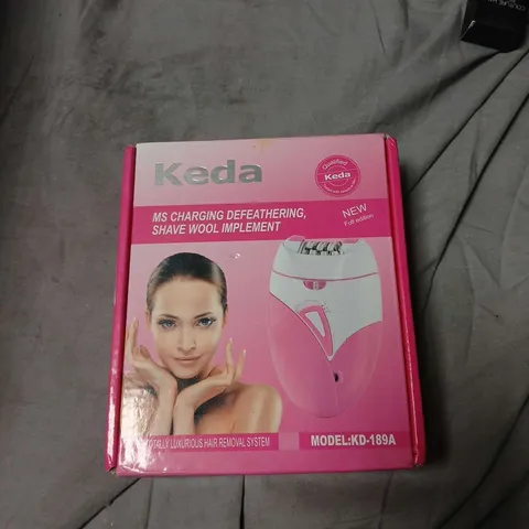Keda Epilator KD-189A – Pink Boxed Hair Removal System