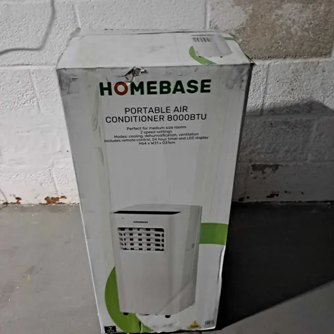 BOXE HOMEBASE PORTABLE AIR CONDITIONER 8000BTU