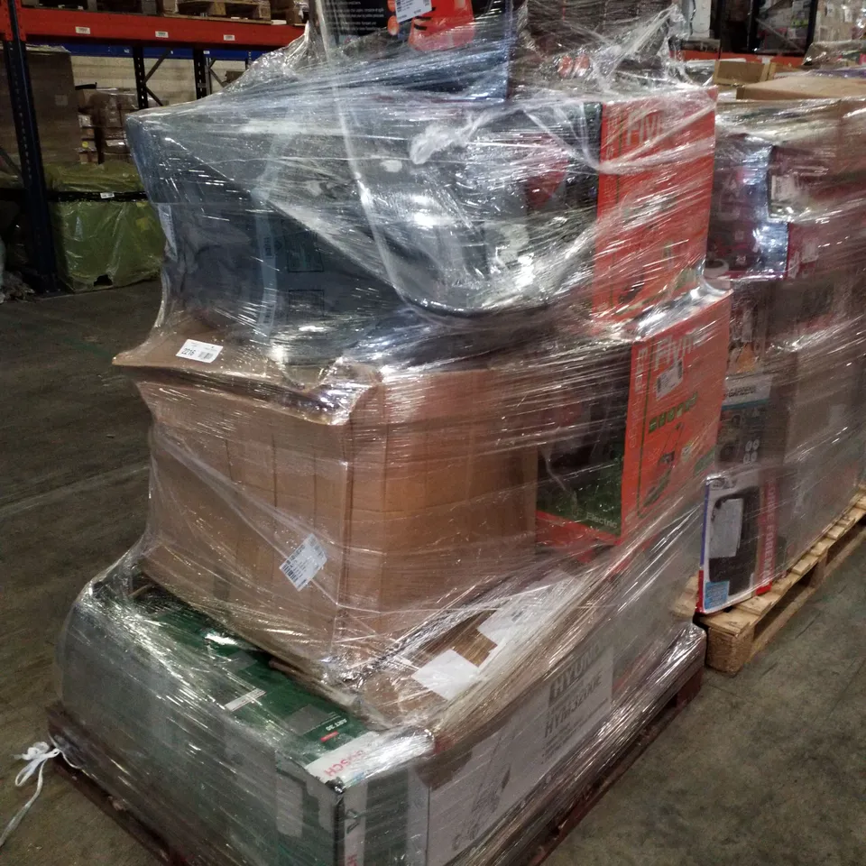 PALLET OF APPROXIMATELY 9 UNPROCESSED RAW RETURN HOUSEHOLD AND ELECTRICAL GOODS TO INCLUDE;