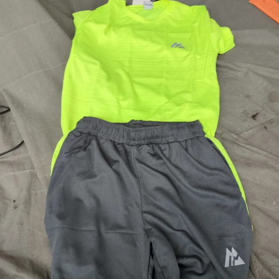 MONTIREX NEON TRAINING TOP & SHORTS SET KIDS