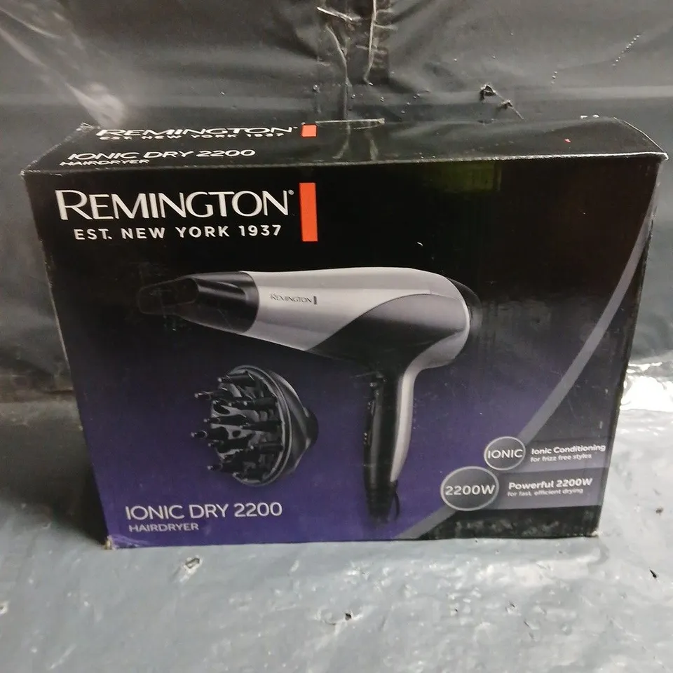 SEALED REMINGTON IONIC DRY 2200 HAIRDRYER 