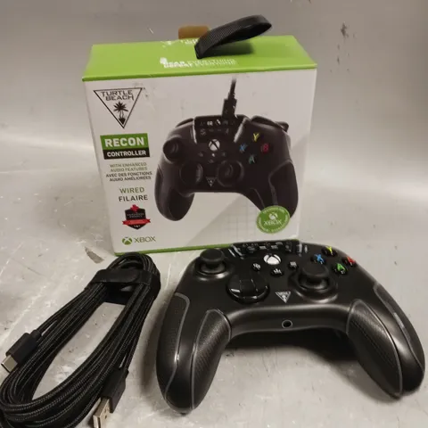 BOXED TURTLE BEACH RECON WIRED CONTROLLER FOR XBOX CONSOLES