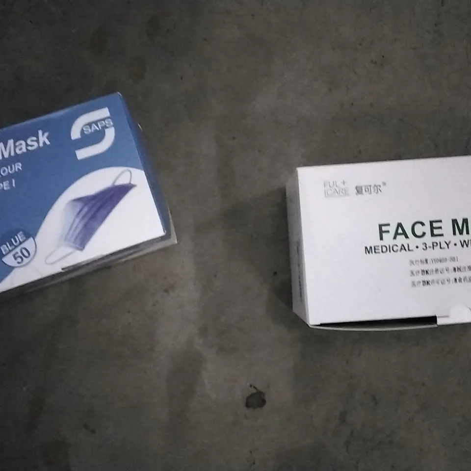 PALLET OF ASSORTED BOXED MEDICAL MASKS 