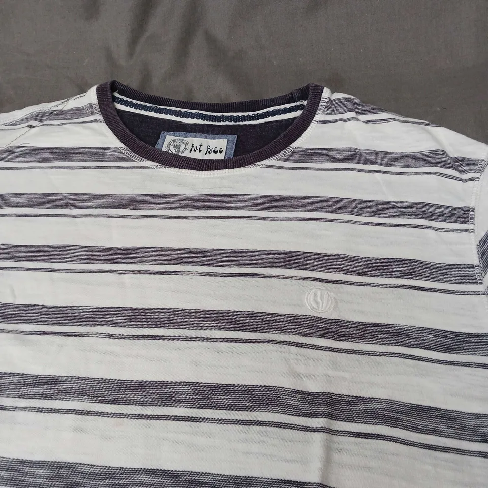 FAT FACE CREW NECK TEE - SIZE M