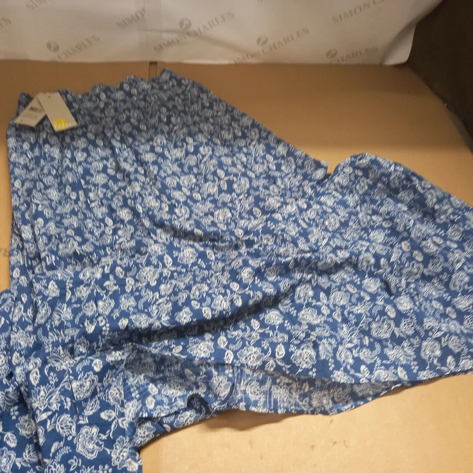 BODEN TIRRED COTTON MAXI DRESS - UK 10 R