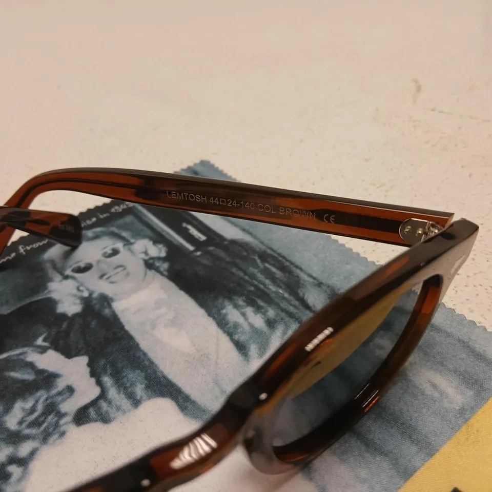 MOSCOT LEMTOSH SUNGLASSES – BROWN TORTOISESHELL, NYC ORIGINALS