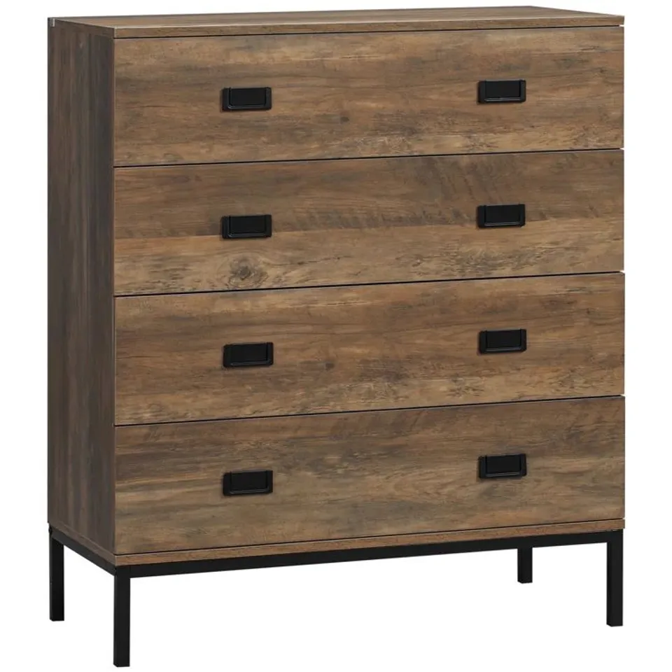 BOXED SEIDMAN 4 DRAWER 80CM W CHEST OF DRAWERS (2 BOXES)