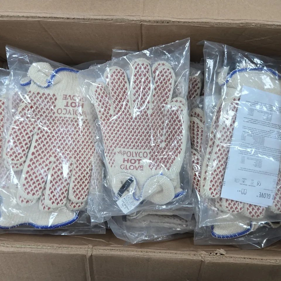 APPROXIMATELY 60 PAIRS OF POLYCO HOT GLOVES