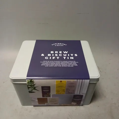 CARTWRIGHT BREW AND BISCUITS GIFT TIN