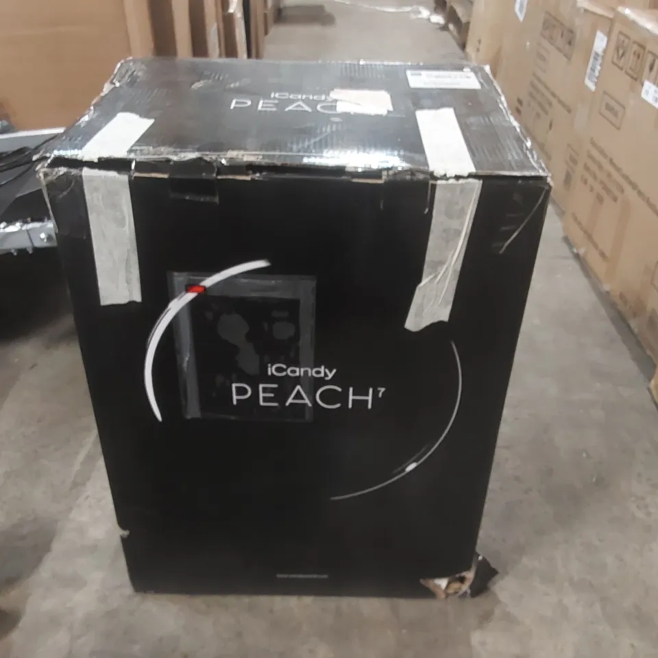 BOXED ICANDY PEACH 7 BLACK EDITION COMBO PRAM