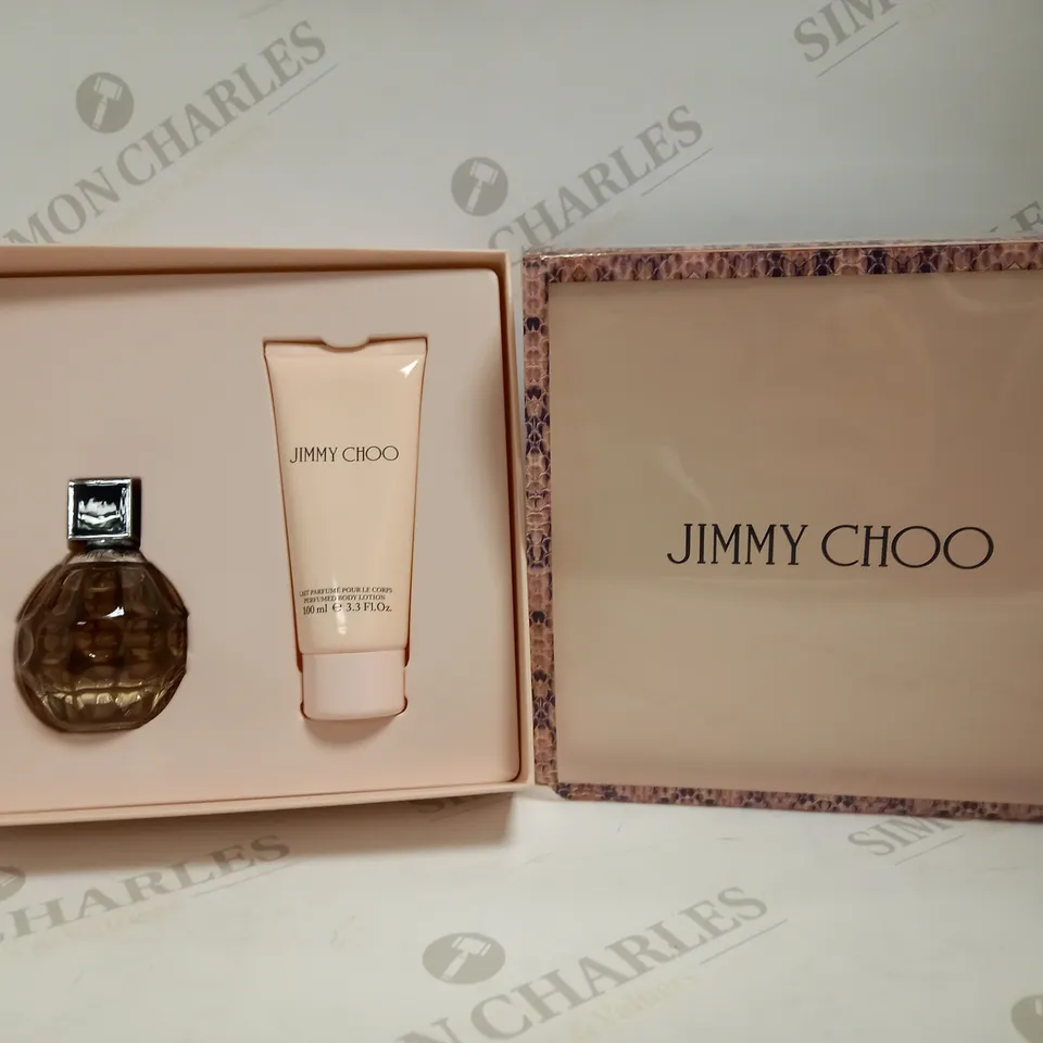 JIMMY CHOO ORIGINAL EDP 60ML + BODY LOTION 100ML GIFT SET  RRP £59