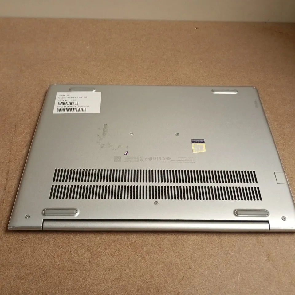 HP PROBOOK LAPTOP – SILVER, INTEL CORE I5