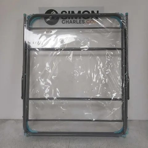  3-TIER CONCERTINA-STYLE FOLDING CLOTHES AIRER/DRYING RACK