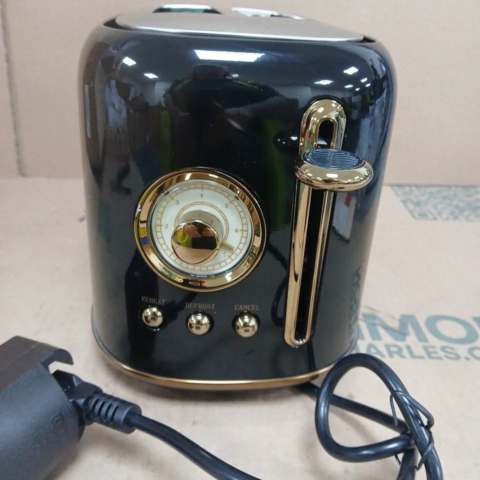 KLARSTEIN VICTORIA 2 SLICE TOASTER BLACK