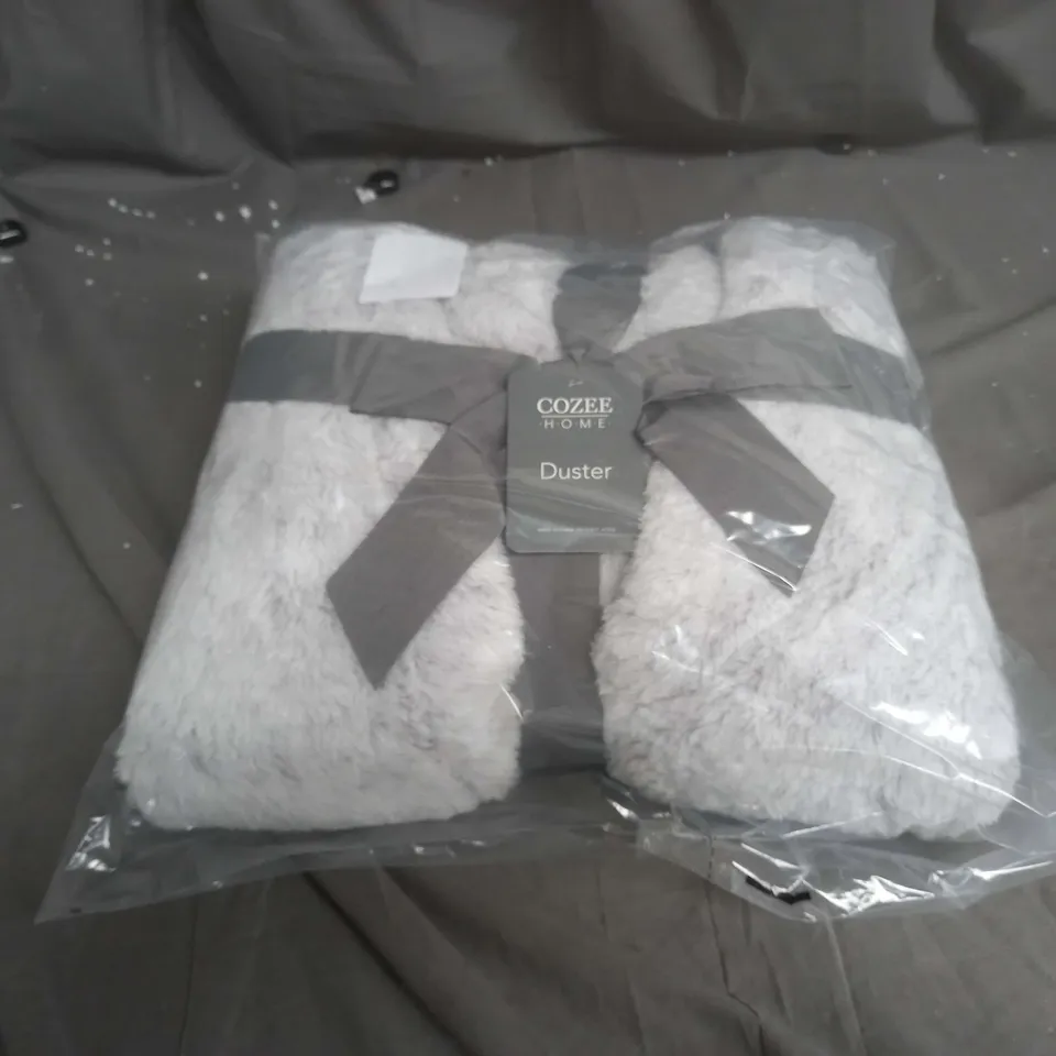 BOXED COZEE HOME DUSTER IN GREY
