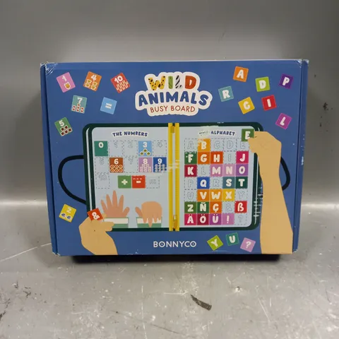 BOXED BONNYCO WILD ANIMALS BUSY BORED