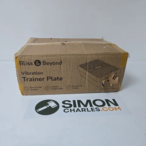 BLISS & BEYOND VIBRATION TRAINER PLATE – BOXED