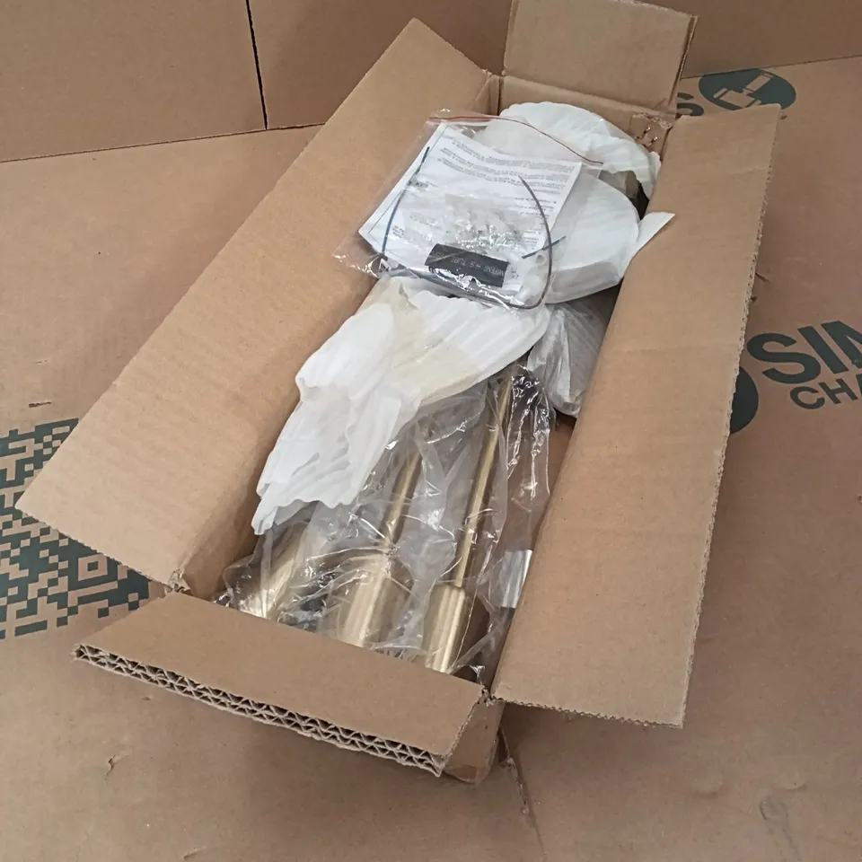 BOXED CEILING LIGHTS - GOLD (1 BOX)