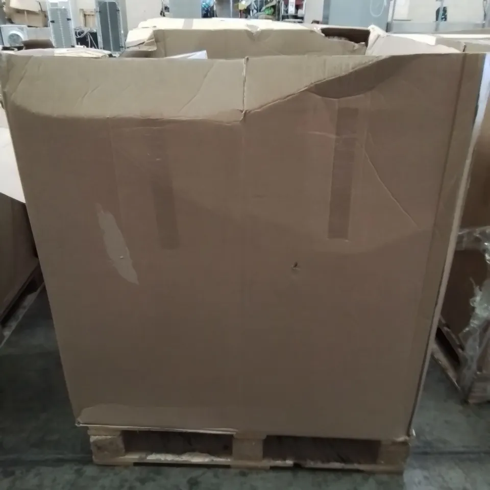 PALLET CONTAINING VARIOUS HOME ELECTRONICS LIGHTS AND FITTING ETC.